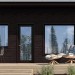 Фасадная панель FineBer, Скол - Тёмно коричневый купить в Усть-Куте