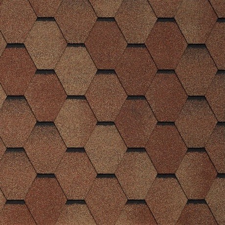 Гибкая черепица Tegola VENETO terracotta 206 купить в Усть-Куте