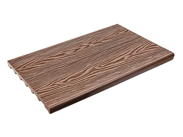 Ступень полнотелая из ДПК Deckart Step 3D Махагон купить в Усть-Куте