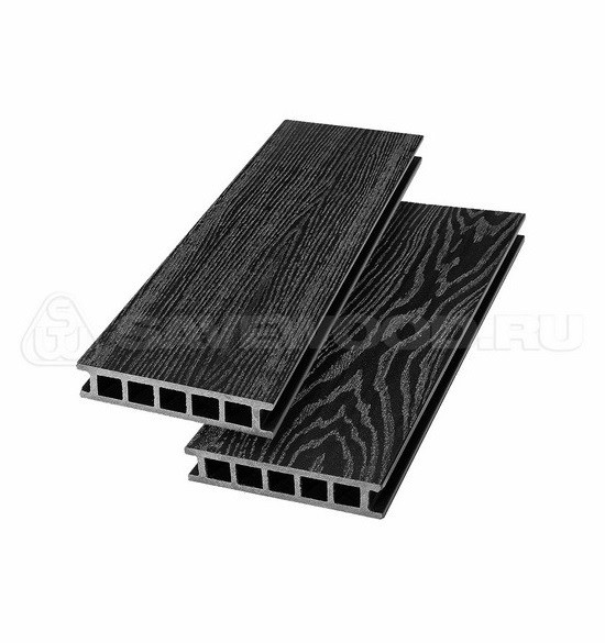 Террасная доска из ДПК SW-Fagus «SaveWood» черный купить в Усть-Куте