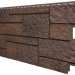 Фасадная панель VOX Sandstone (Сандстоун) темно коричневый купить в Усть-Куте
