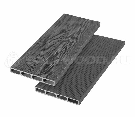 Грядочная доска ДПК 3D Savewood SW Rubus (R) графит купить в Усть-Куте