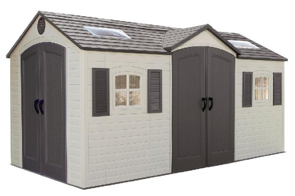 Сарай пластиковый LifeTime 15x8 DD купить в Усть-Куте