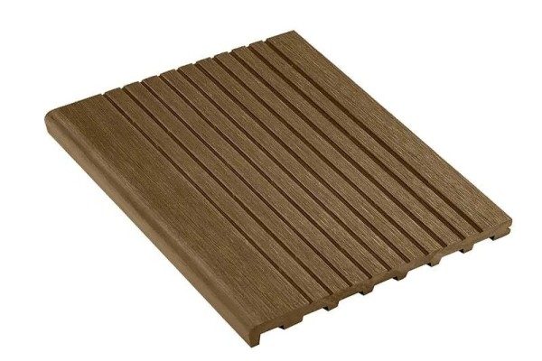 Ступень полнотелая из ДПК Deckart Step Орех купить в Усть-Куте