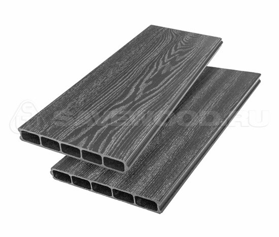 Грядочная доска ДПК 3D Savewood SW Rumex Графит купить в Усть-Куте