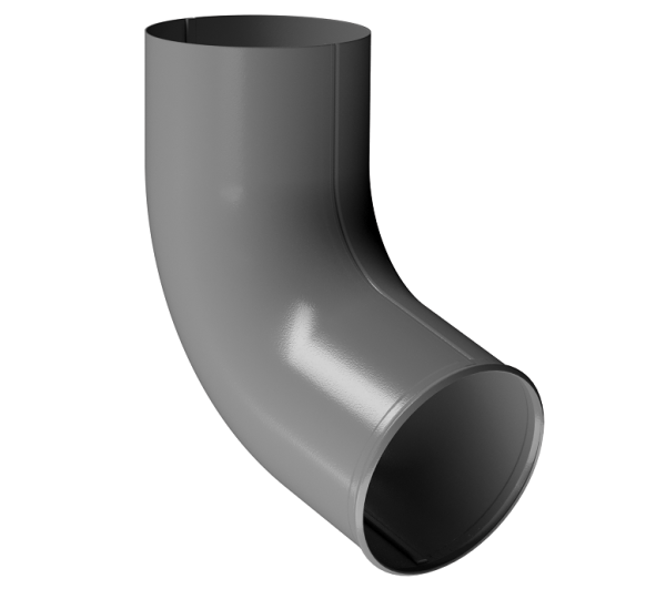 Отвод трубы D90 Döcke STAL PREMIUM Графит, (RAL 7024) купить в Усть-Куте