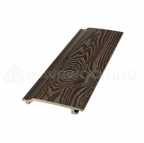 Сайдинг из дпк savewood sw-sorbus тангенциальный распил темно-коричневый купить в Усть-Куте