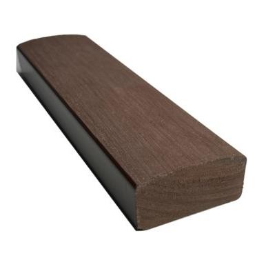 Лавочный брус Ecodecking Некст полнотелый брашированный 70х35 шоколад купить в Усть-Куте