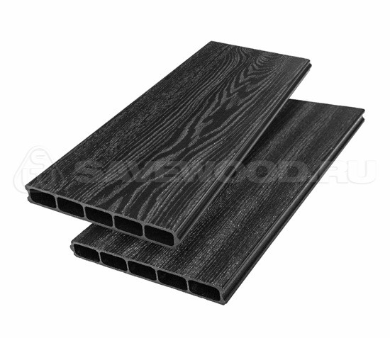 Грядочная доска ДПК 3D Savewood SW Rumex Чёрный купить в Усть-Куте
