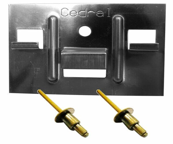 КЛЯММЕР + ЗАКЛЁПКА ДЛЯ CEDRAL CLICK 250 ШТ купить в Усть-Куте
