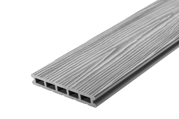 Террасная доска из ДПК RusDecking Unodeck Mogano - Серый купить в Усть-Куте