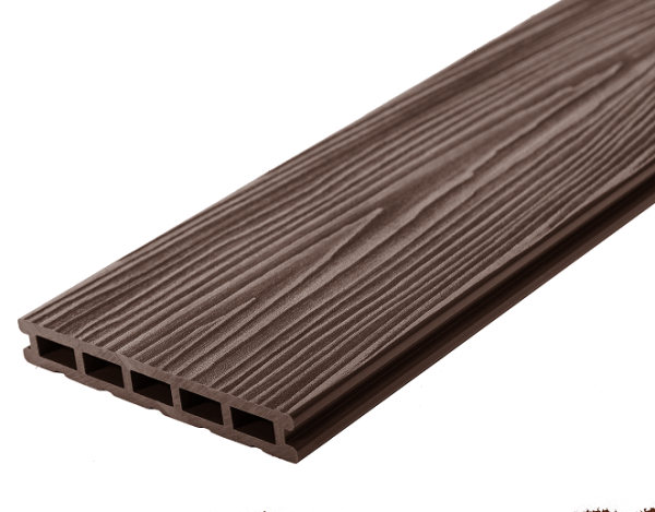 Террасная доска из ДПК RusDecking Unodeck Mogano - Венге купить в Усть-Куте