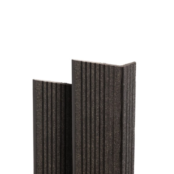 Угол торцевой Ecodecking Техно 70х35x3000 Венге купить в Усть-Куте