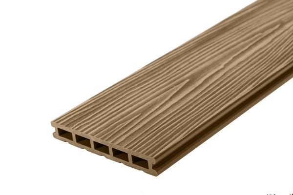 Террасная доска из ДПК RusDecking Unodeck Mogano - Орех купить в Усть-Куте