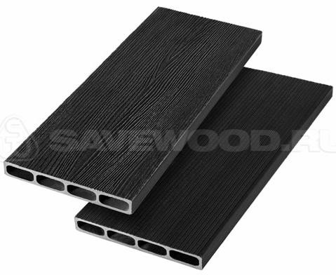 Грядочная доска ДПК 3D Savewood SW Rubus (R) чёрный купить в Усть-Куте