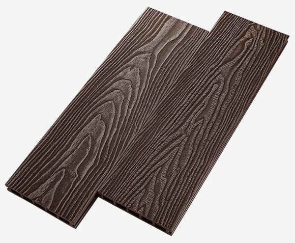 Террасная доска из ДПК RusDecking Unodeck Vintage - Венге купить в Усть-Куте