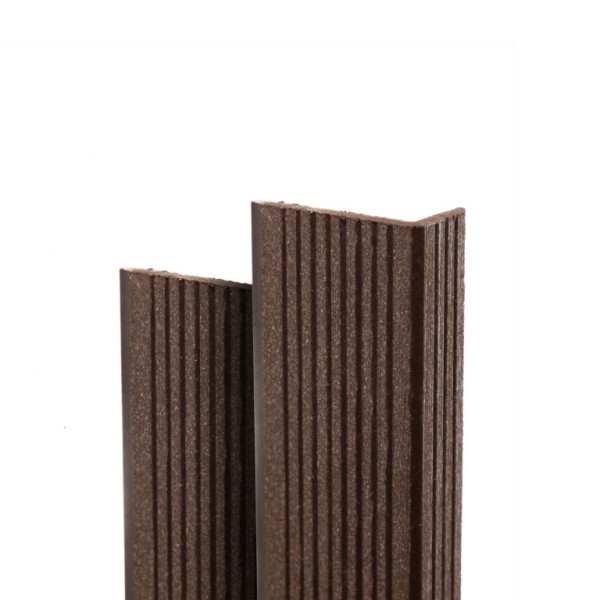 Угол торцевой Ecodecking Техно 70х35x3000 Шоколад купить в Усть-Куте