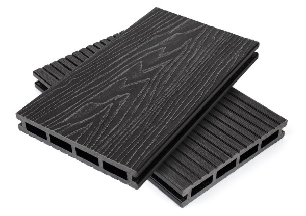 Террасная доская ДПК NanoWood Nature 3D пустотелая Графит купить в Усть-Куте