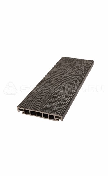 Террасная доска из ДПК SW Salix (S) (R) темно-коричневый купить в Усть-Куте