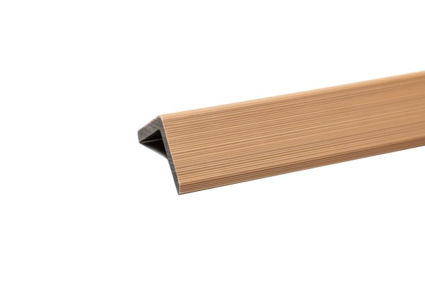 Уголок торцевой Ecodecking Скай коэкструзия 45х45х3000 Бук купить в Усть-Куте