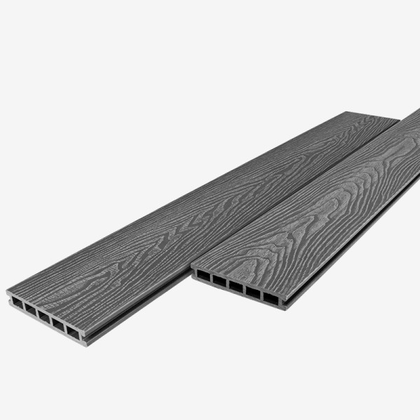 Террасная доска из ДПК RusDecking Unodeck Vintage - Серый купить в Усть-Куте