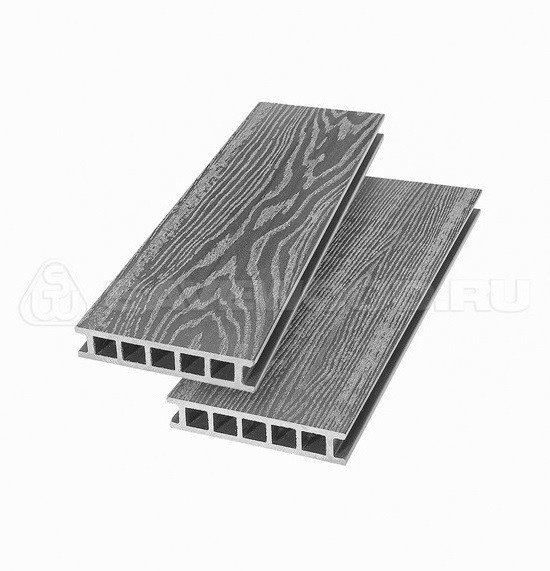 Террасная доска из ДПК SW-Fagus «SaveWood» пепельный купить в Усть-Куте