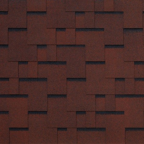 Гибкая черепица Tegola SAN REMO rosso 402 купить в Усть-Куте