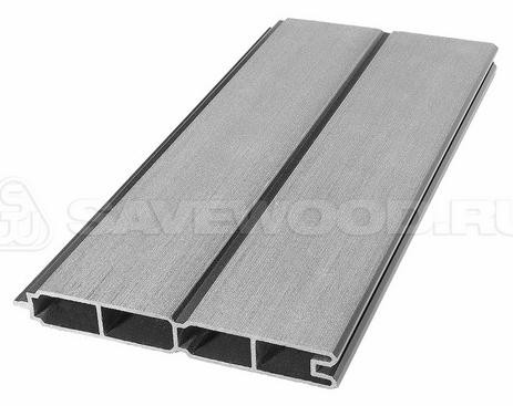 Заборный профиль из ДПК Savewood SW Agger матовый пепельный купить в Усть-Куте