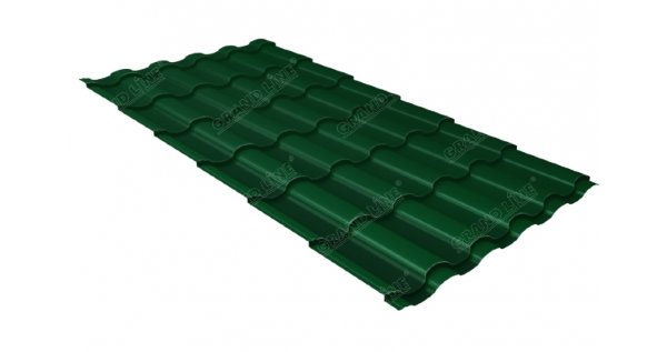 Металлочерепица кредо 0,45 Drap RAL 6005 зеленый мох купить в Усть-Куте